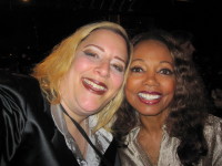 I love me some Florence La Rue from The 5th Dimension! SKY and Florence backstage at LAWTF.