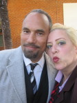 The very captivating Roger Guenveur Smith and SKY, cute couple!