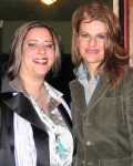 Sky and Sandra Bernhard backstage at the Silent Theatre in Hollywood! 