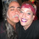 Guillermo Gomez-Pena adores The Delusional Diva, SKY!  Working together at Highways Performance Space.