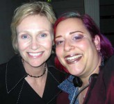 Jane Lynch and SKY, two funny character people!