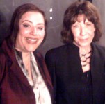 Lily Tomlin and SKY backstage at the World-famous COMEDY STORE on Sunset, both played Main Room for the first time!
